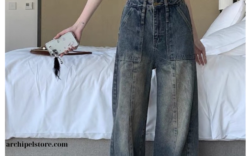 Quần jeans nữ ống rộng (4)